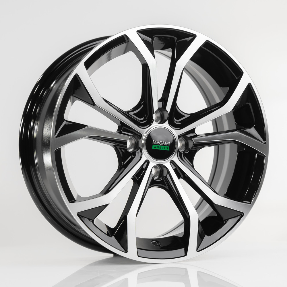R15 4x98 6,5J ET35 D58,6 Megami MGM-33 BKF