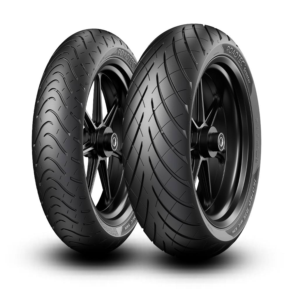 Мотошина 130/60 Metzeler Roadtec Scooter 53P TL Передняя (Front) R13 2024
