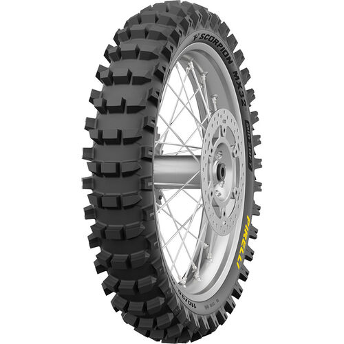 Мотошина задняя (rear) 80/100 R12 Pirelli Scorpion MX32 Mid Soft 50M TT NHS 2025