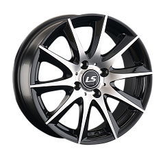 Диск R16 4x100 7J ET40 D73,1 LS Wheels 286 BKF
