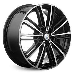 Диск R17 5x114,3 7J ET45 67,1 К&К Эрфурт Алмаз чёрный