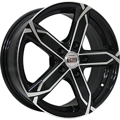 Диск R16 5x114,3 6,5J ET38 D67,1 Alcasta M 19 BKF