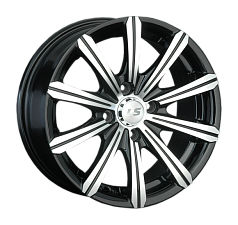 Диск R17 5x114,3 7,5J ET45 D73,1 LS Wheels 391 BKF