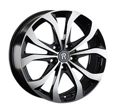 Диск R17 5x114,3 7J ET48,5 D67,1 Replay KI129 BKF