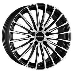 Диск R18 5x112 8J ET45 D66,6 MAK Starlight Ice Black 
