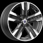 R16 5x114,3 7J ET45 D67,1 K&K Висмут (КС1009) алмаз чёрный