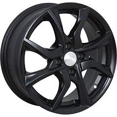 Диск R15 4x98 6J ET35 D58,6 Скад Тулон черный барxат