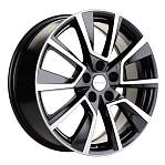 R18 5x112 7J ET43 D57,1 Khomen KHW1802 ( 18_Kodiaq/Tiguan/Audi Q3) Black-FP