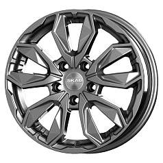 Диск R16 4x100 6J ET41 D60,1 Скад Сочи Artic grey 