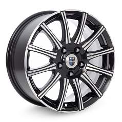 Диск R15 4x100 6J ET50 D60,1 K&К Сиеста оригинал (КС474) Алмаз черный