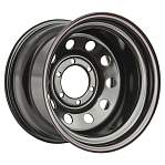 R17 6x139,7 8J ET15 D110 OFF-ROAD Wheels Диск усиленный Toyota Nissan стальной Black