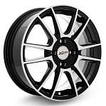 R15 4x100 6J ET45 D67,1 X'trike X-127 BK/FP 