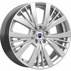 Диск R19 5x112 7,5J ET45 66,6 K&K Марвел (КС881) сильвер SK 