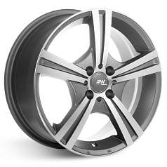 Диск R16 4x100 7J ET40 D67,1 Racing Wheels H-787 DMGM F/P 