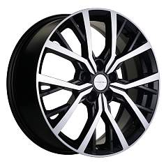 Диск R18 5x114,3 7J ET35 D60,1 Khomen KHW1806 (Lifan x70) Black-FP