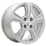 R15 4x100 6J ET45 D54,1 Khomen KHW1502 (Lifan Solano) F-Silver