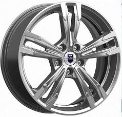 Диск R18 5x108 7J ET45 D67,1 K&K Karrera Light (КС935) дарк платинум брайт