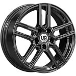 R16 5x112 6,5J ET46 D57,1 Wheels UP Up113 New Black