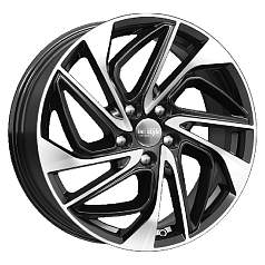 Диск R18 5x114,3 7J ET45 D60,1 К&К КС883 Алмаз черный-SK