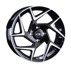 Диск R17 4x108 7J ET40 D63,4 LS Wheels 1003 BKF