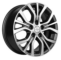 Диск R16 5x114,3 6,5J ET38 D60,1 Khomen KHW1608 (ZV 16_Alphard) Gray-FP