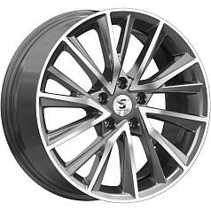 Диск R18 5x112 7,5J ET40 D57,1 Скад Premium Series КР010 (18_Kodiaq) Diamond gloss graphite