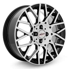 Диск R16 4x100 6,5J ET48 D54,1 X'Trike X-125 BK/FP