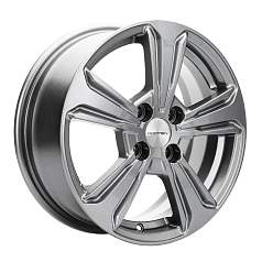 Диск R15 4x100 6J ET45 D54,1 Khomen KHW1502 (Lifan Solano) Gray