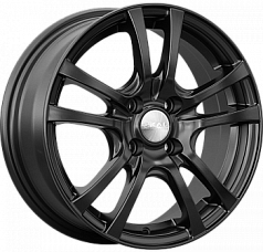 Диск R15 4x100 6J ET48 D54,1 Скад Дели черный барxат