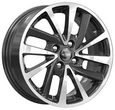Диск R15 4x100 6J ET36 D60,1 iFree КС899 алмаз чёрный