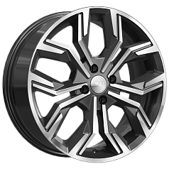 Диск R17 5x114,3 7J ET45 D60,1 Скад Амиата алмаз