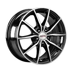 Диск R15 5x114,3 6,5J ET38 67,1 X'trike X-111М BK/FP