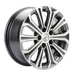 R16 5x114,3 6,5J ET45 D64,1 Khomen KHW1610 (Honda Civic) Gray-FP