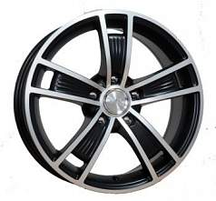 Диск R15 5x114,3 6,5J ET43 D67,1 K&K Диксон алмаз черный (КС495)