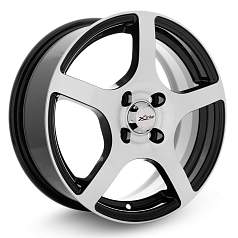 Диск R15 4x100 6J ET35 D67,1 X'trike X-118 BK/FP