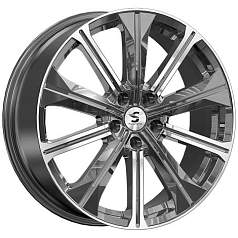 Диск R19 5x114,3 7J ET40 D66,6 Скад Premium Series КР013 diamond gloss graphite