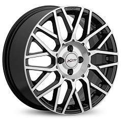 Диск R17 5x100 7,0J ET40 57,1 X'trike X-131 BK/FP