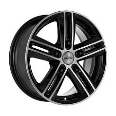 Диск R16 5x130 6,5J ET40 D84,1 X'trike X-123 BK/FP