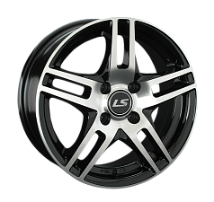 Диск R15 5x112 6,5J ET45 D57,1 LS Wheels 281 BKF