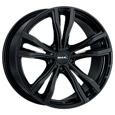 Шины R20 5x120 10,0J ET40 D74,1 MAK X-Mode Gloss Black 