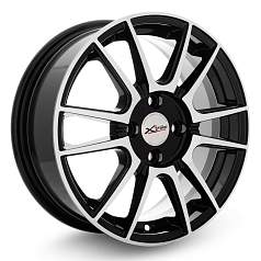 Диск R15 4x100 6,0J ET45 60,1 X'trike X-127 BK/FP