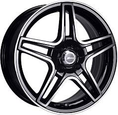 Диск R18 5x114,3 7J ET45 D67,1 X-Race AF-09 BKF 
