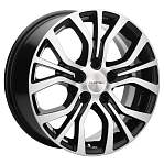 R16 5x114,3 6,5J ET38 D67,1 Khomen KHW1608 (16_Outlander) Black-FP