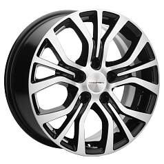 Диск R16 5x114,3 6,5J ET38 D67,1 Khomen KHW1608 (16_Outlander) Black-FP