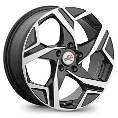 Диск R17 5x114,3 7J ET45 D67,1 X'trikeRST R227 BK/FP