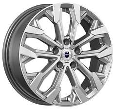 Диск R17 5x114,3 6,5J ET40 D64,1 K&K Морейн (КС1046) дарк платинум