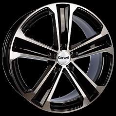 Диск R18 5x114,3 8J ET46 D67,1 Carwel Икар 224 AB