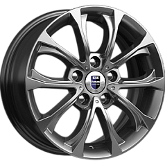 Диск R15 5x114,3 6,5J ET43 66,1 K&K Urals-оригинал (КС732) дарк платинум