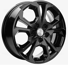 Диск R17 5x114,3 6,5J ET50 D60,1 Carwel Ванда 242 (Vitara) BK
