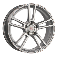 Диск R18 5x112 8J ET45 D66,6 1000 Miglia MM1002 Matt Silver Polished 